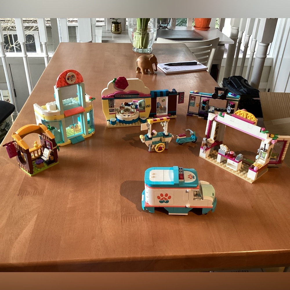 Various Lego Store Front Kits